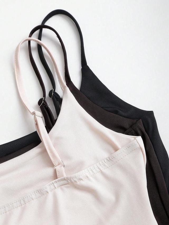black casual sleeveless slim fit solid color bodysuit set