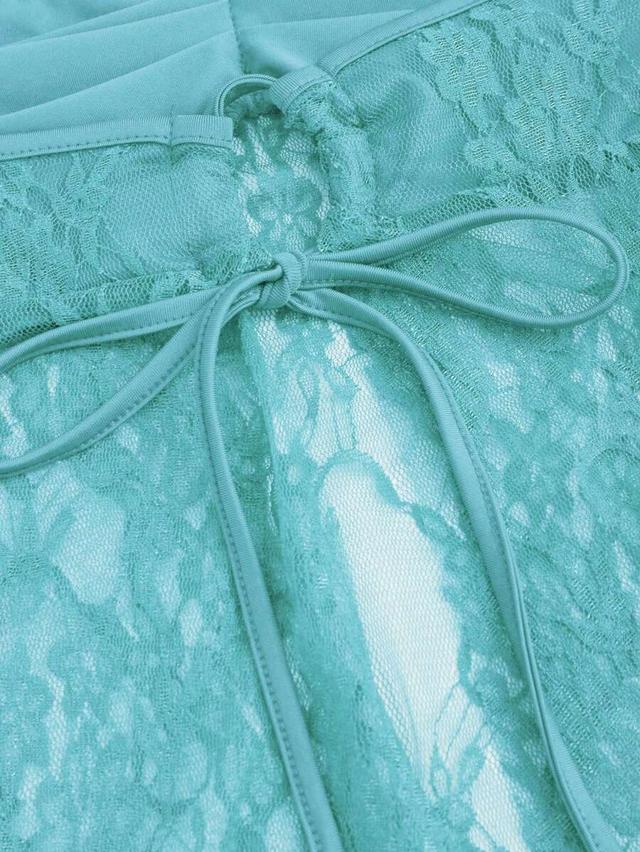 mint green strapless lace y2k corset top