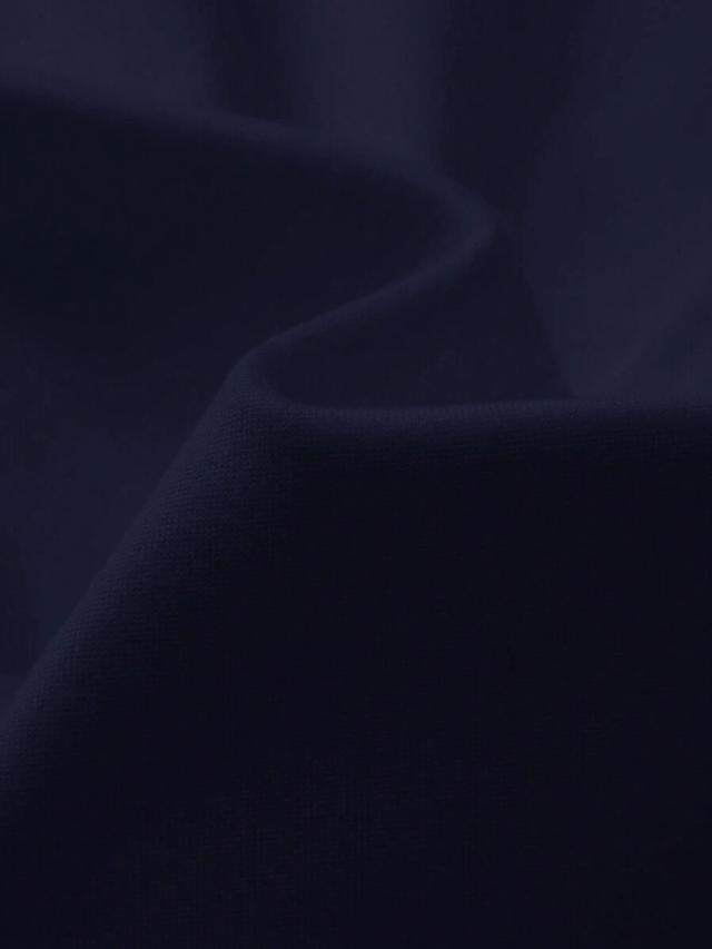 navy casual long sleeve crew neck tight fit t-shirt
