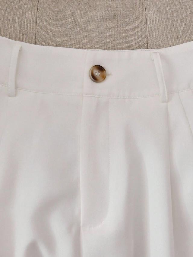 franclia women fashionable a-line white shorts