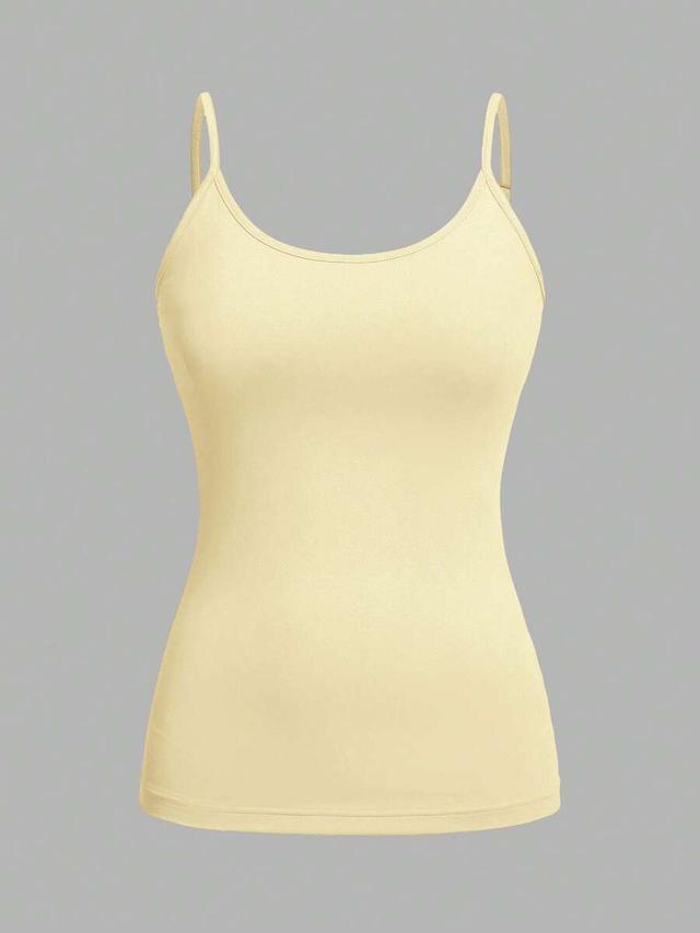 pale yellow camisole tank top set