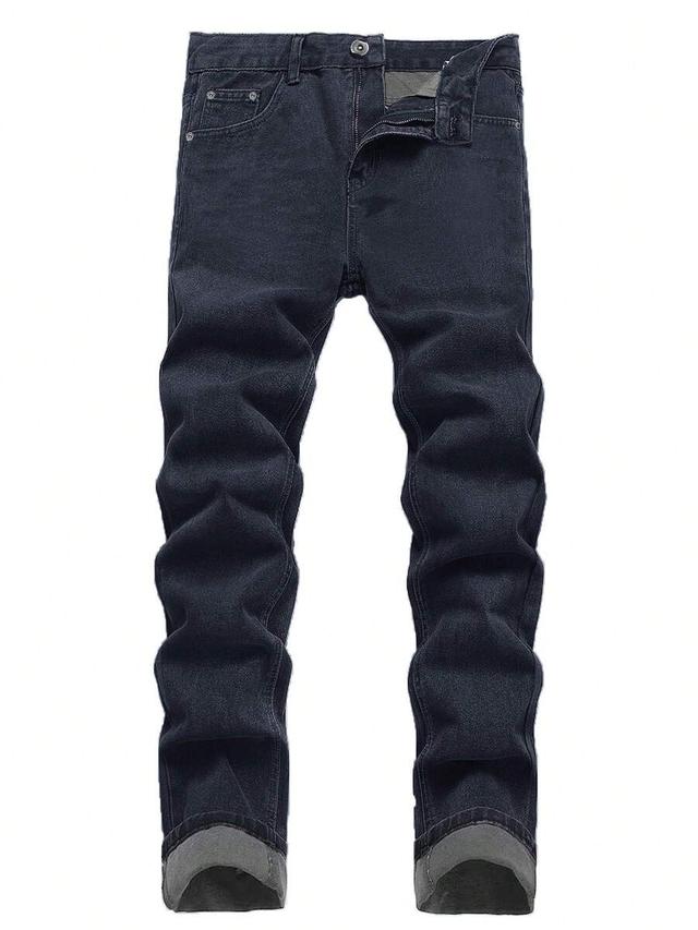 dark grey slim fit stretch solid black casual jeans