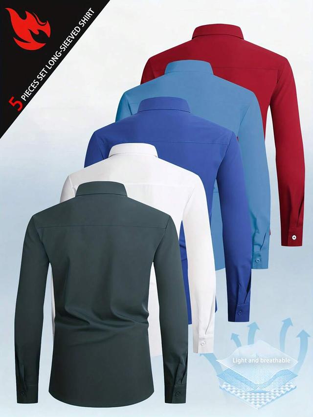dark green collar long-sleeve button-up shirt