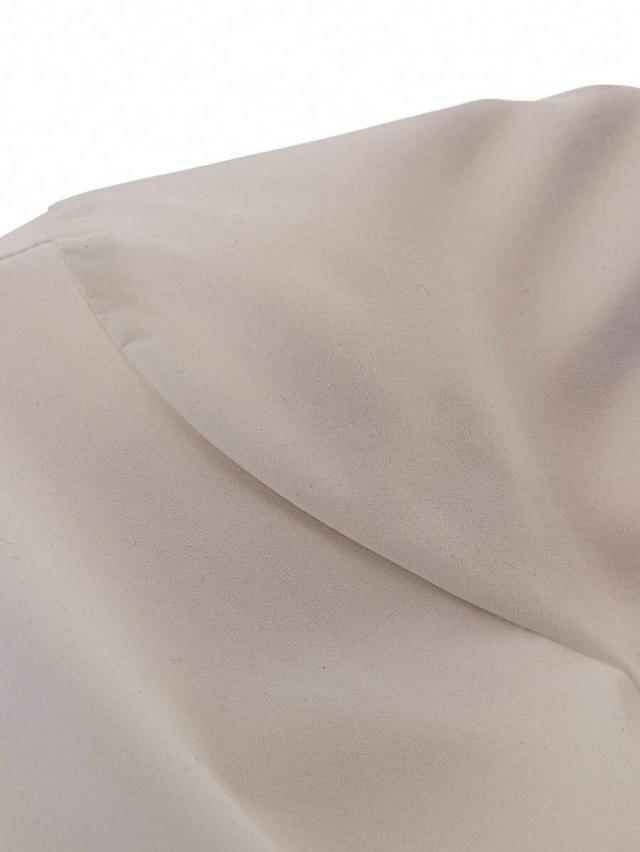 beige shirt dress with scarf detail