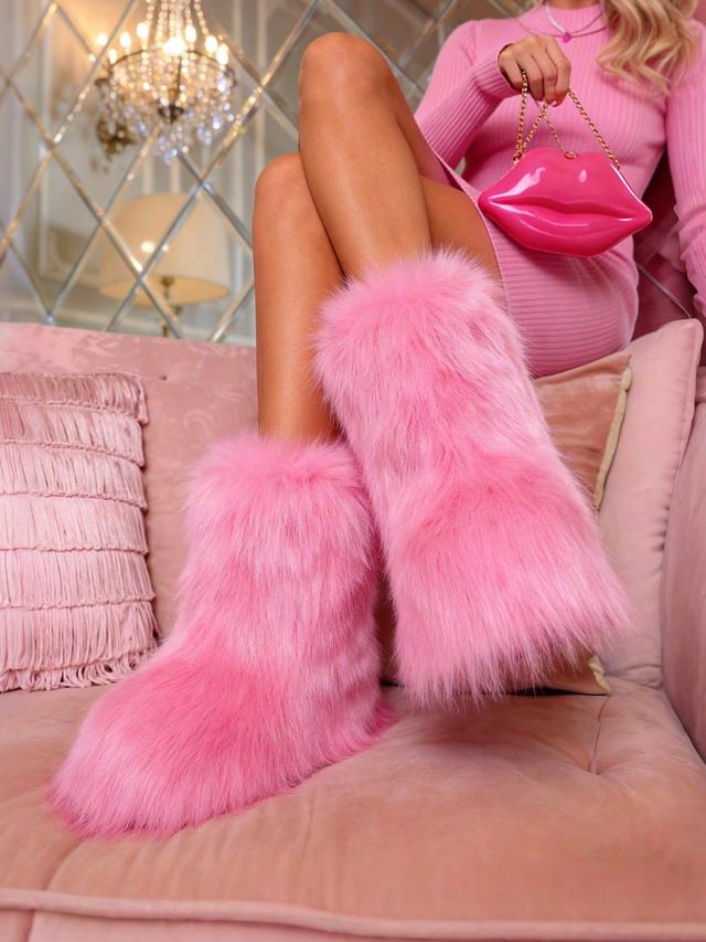 pink ribbed knit long sleeve mini dress