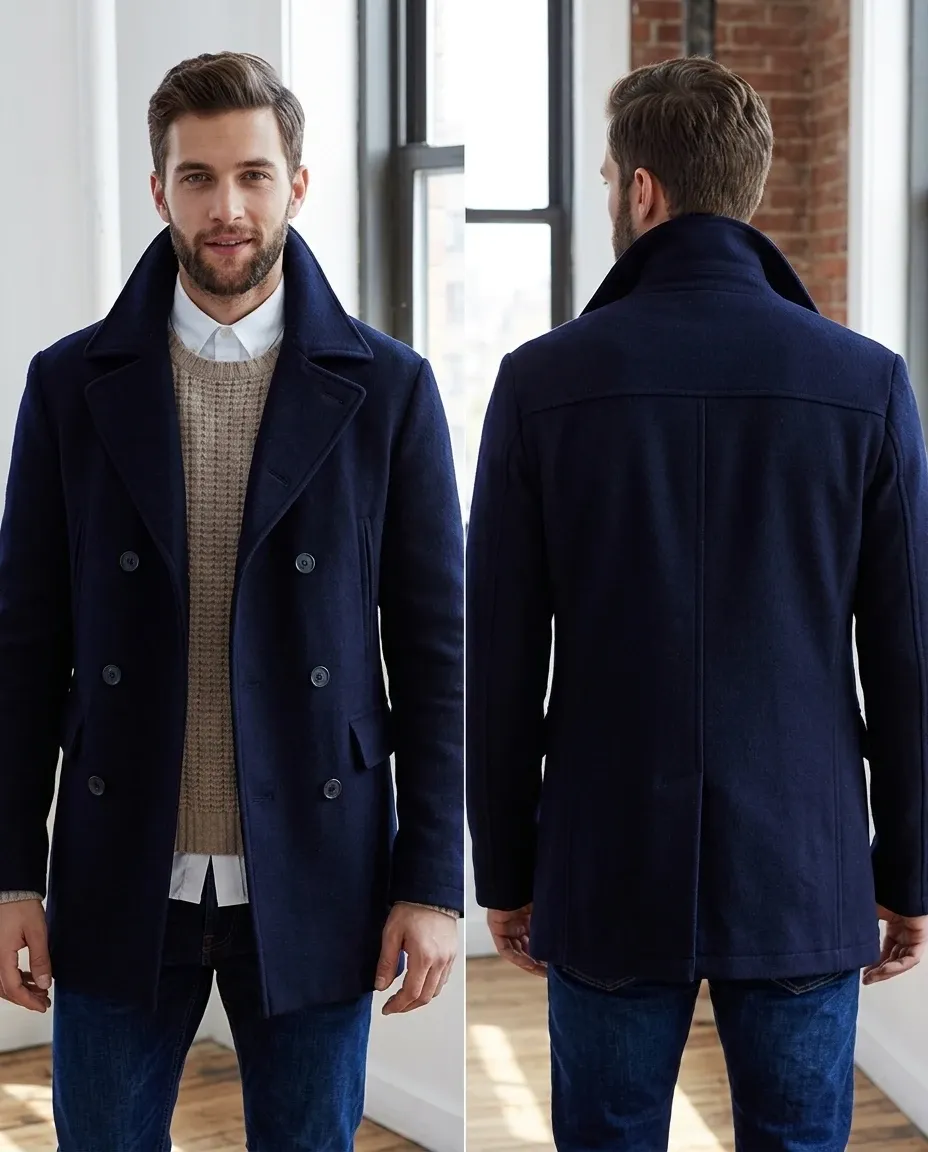 Peacoats for men