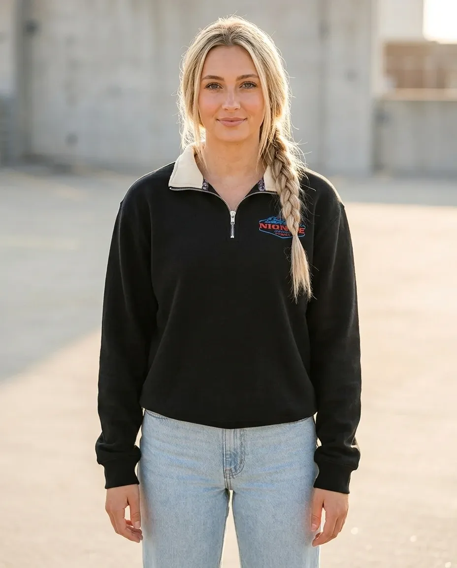 Quarter Zip Sweatshirts for women