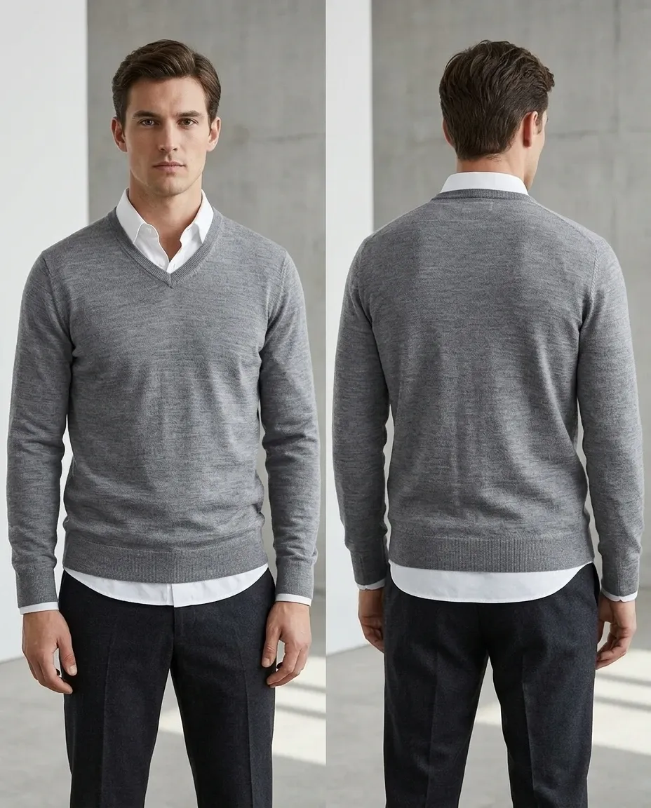 V Neck Sweaters for men