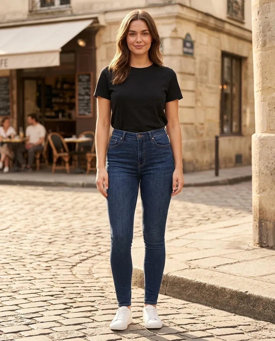 High Rise Jeans for women