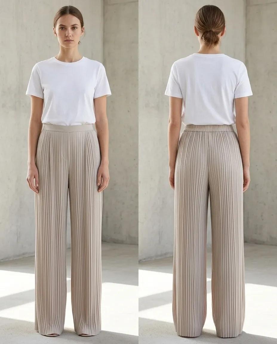 Pleated Pants for women