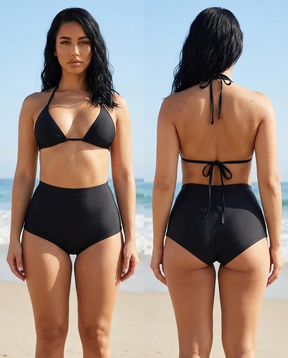 High Waisted Bikini Bottoms for women