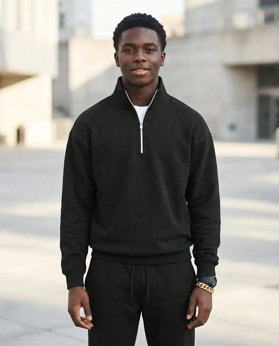 Quarter Zip Sweatshirts for men