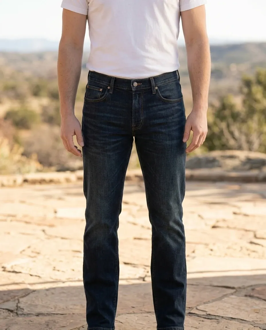 Straight Leg Jeans for men