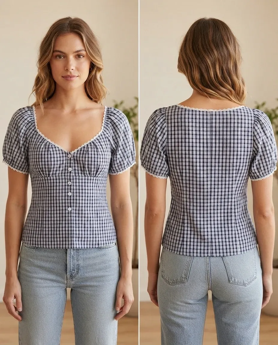 Puff Sleeve Blouses for women