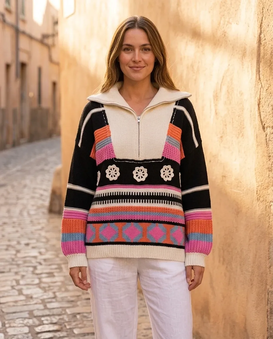 Quarter Zip Sweaters for women