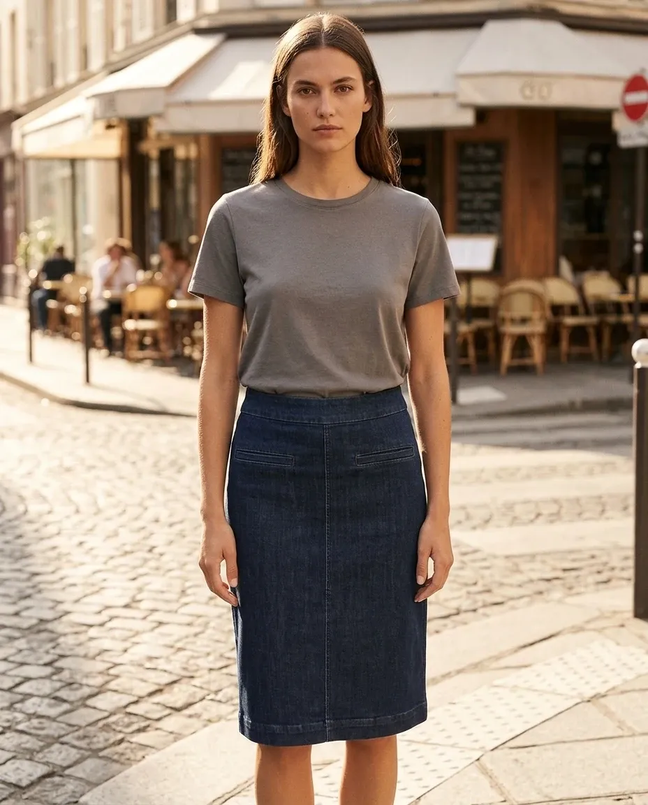 Denim Skirt Sets for women