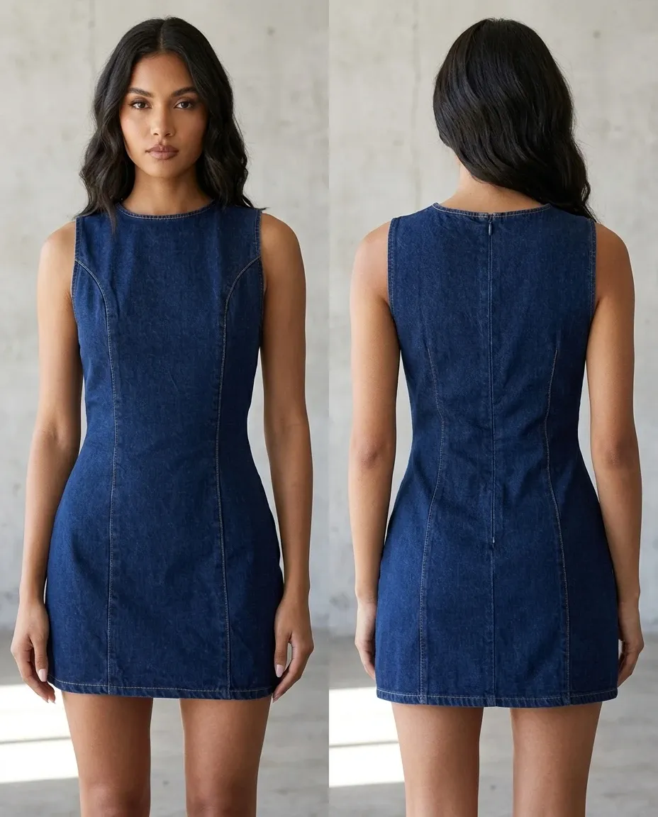 Denim Mini Dresses for women