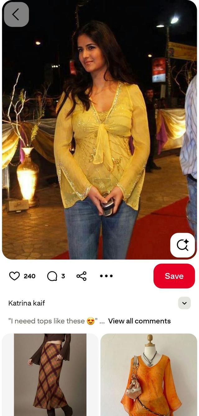yellow sheer georgette blouse with intricate sequin embroidery