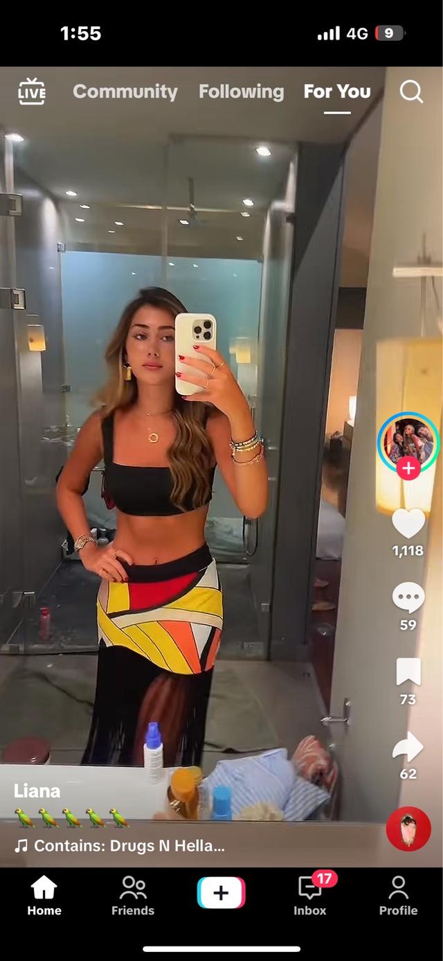 geometric colorblock mini skirt