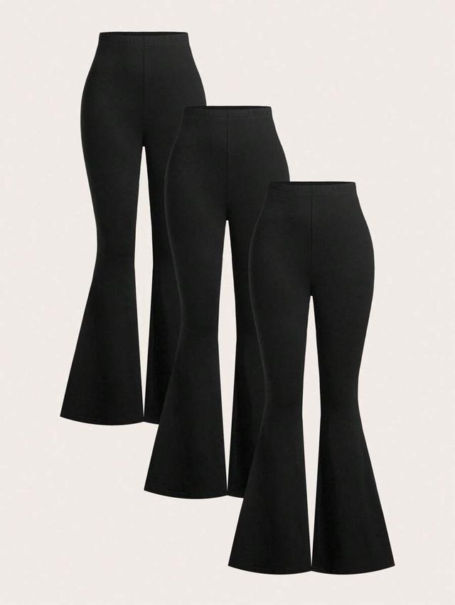 high waist skinny flare leg pants