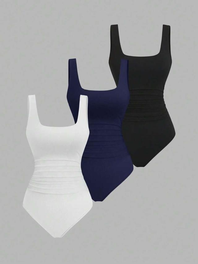 white backless fitted casual bodysuit