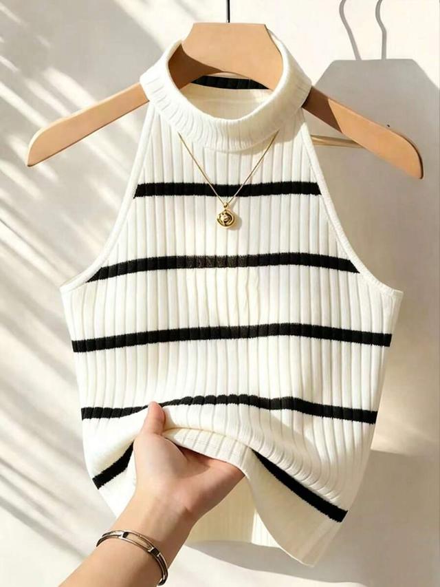 resyla women's casual off-shoulder ribbed tank top