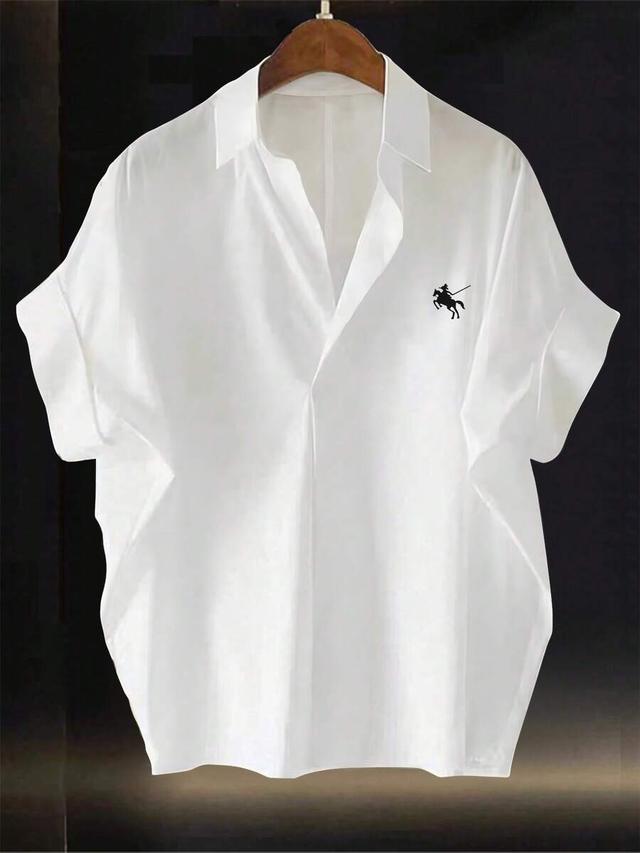 minimalist white collared batwing sleeve shirt