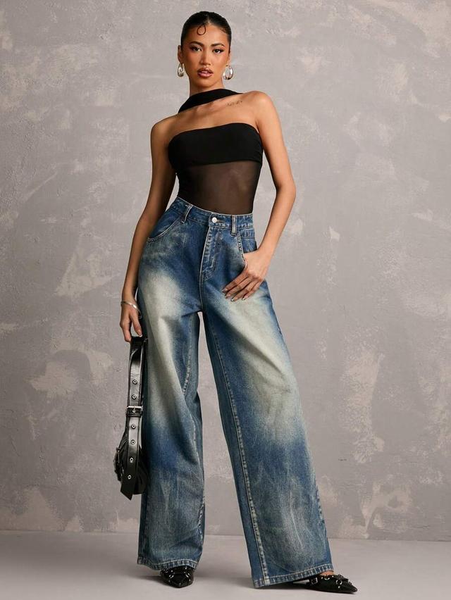 black opaque halter backless bodysuit