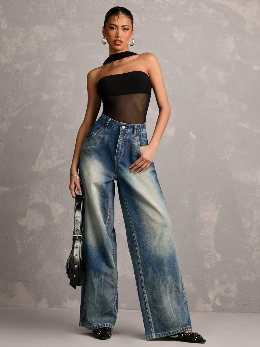 black opaque halter backless bodysuit