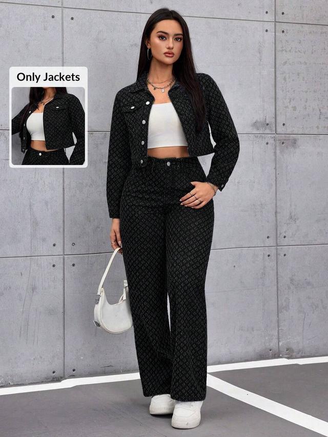 shein icon women's old money style non-stretch casual jacket
