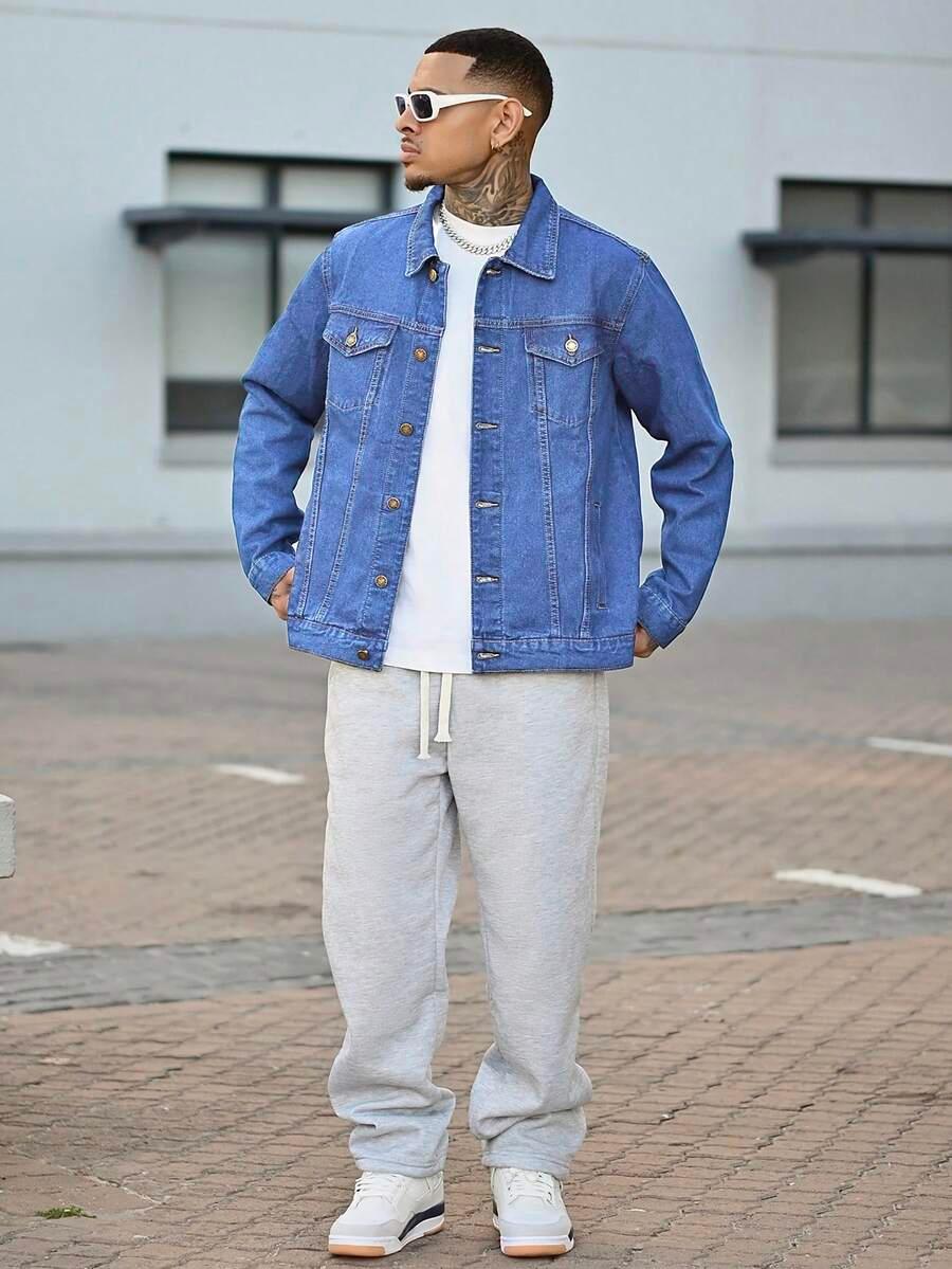 devon thys classic slim fit denim jacket