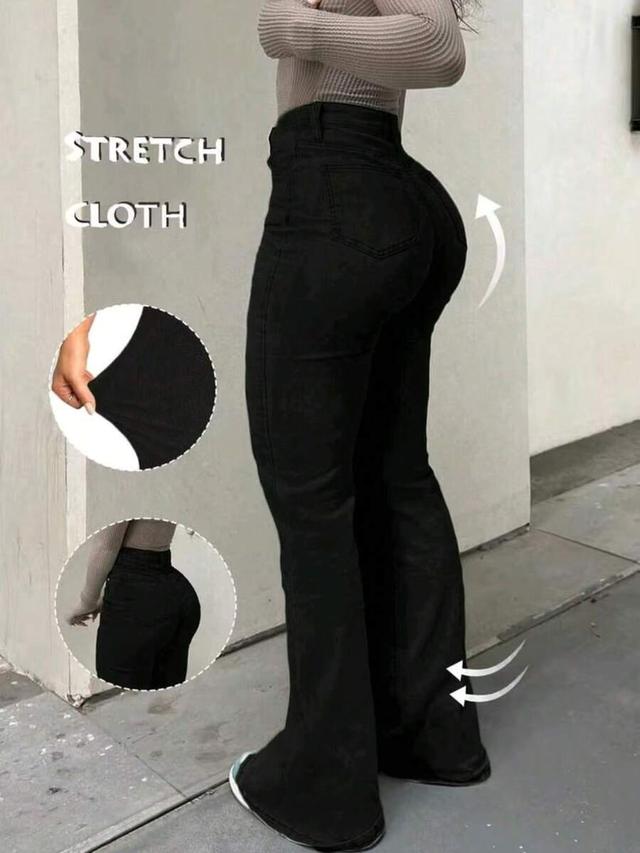 high stretch black skinny jeans