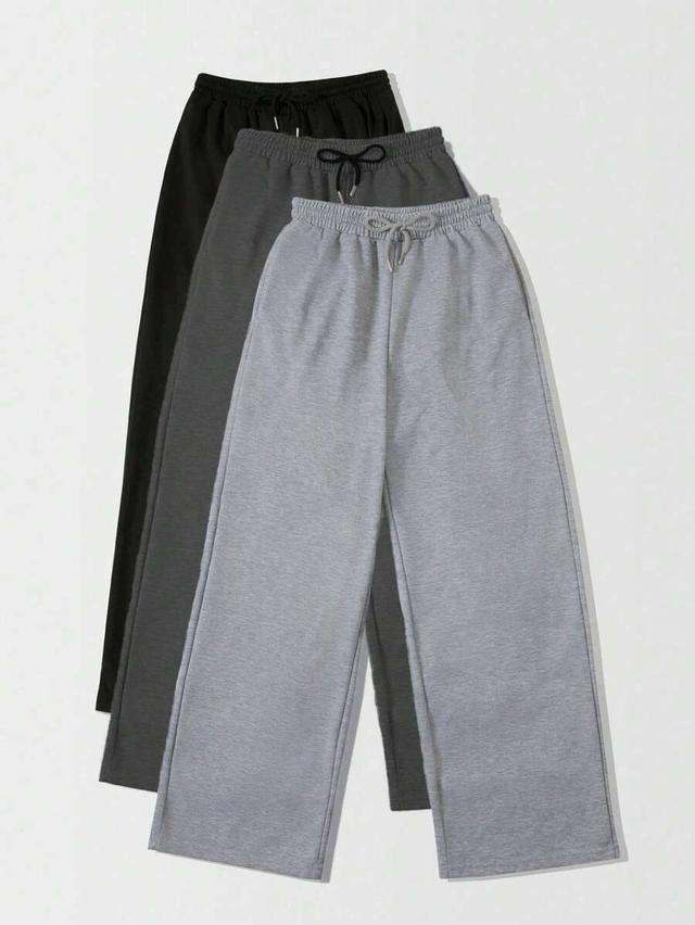 black drawstring waist lounge sweatpants