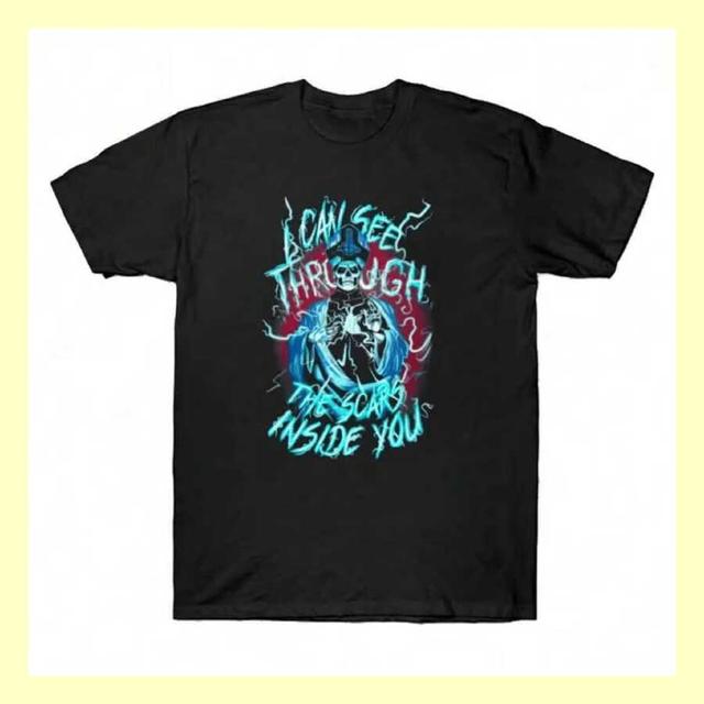 ghost bc metal band graphic cotton t-shirt