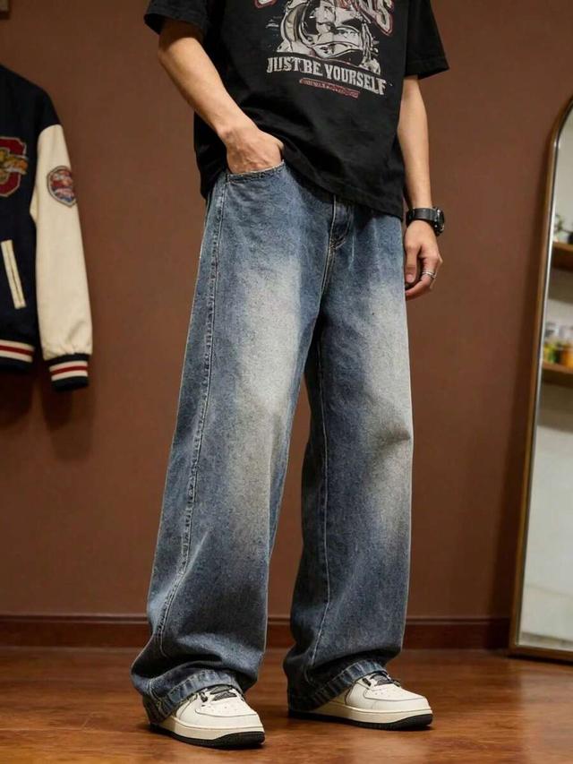 men classic soft touch denim jeans relaxed silhouette