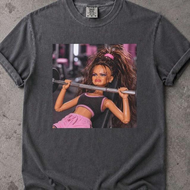 dark grey sports bra with pink trim