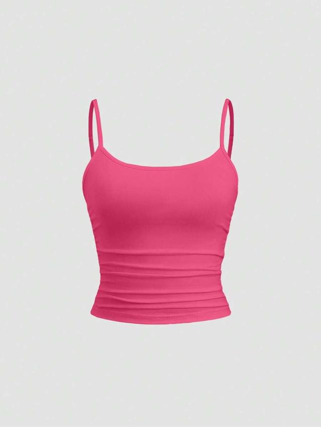 sweetra women's fitted cami top slim fit