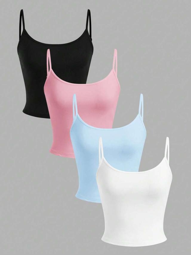 light blue cropped tight fit casual tank top set