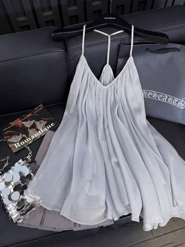 solid color sheer chiffon ruched v-neck camisole top