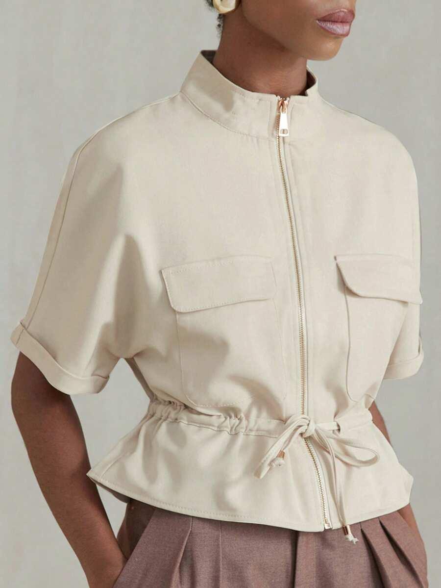 aveloria modichic fashionable short utility shirt