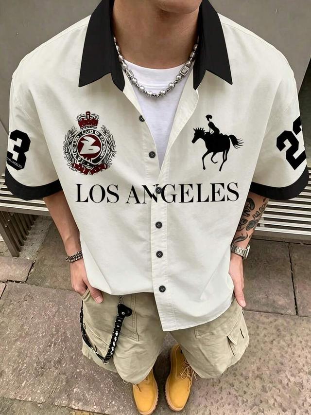 off-white vintage los angeles graphic boxy shirt