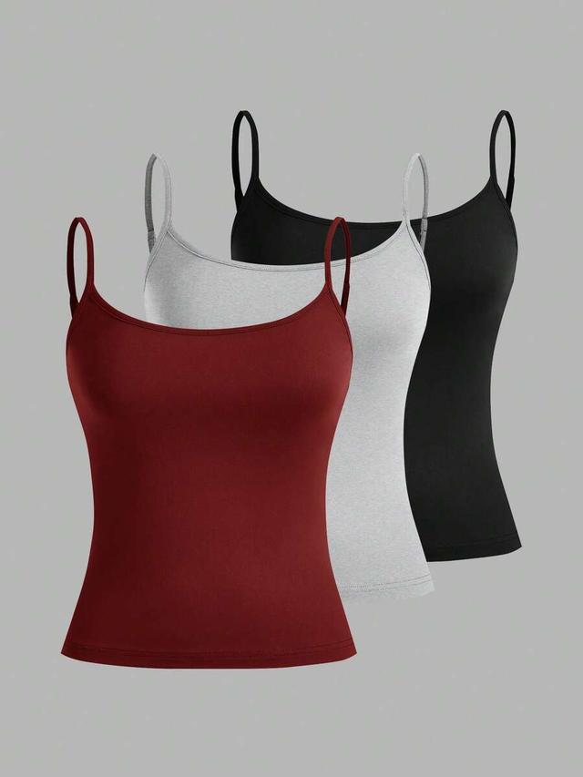 black fitted multicolor camisole crop top set