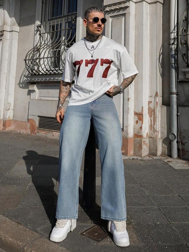 artur kramer loose washed denim baggy jeans