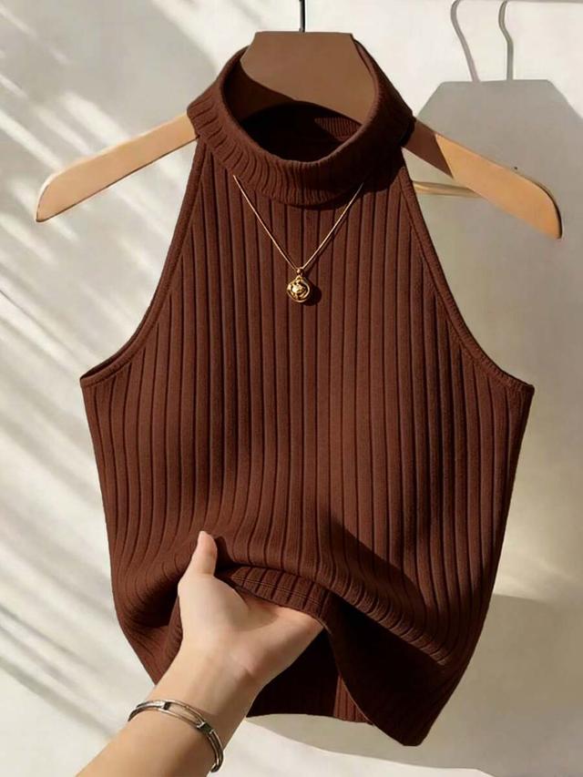 franclia women's solid color minimalist sleeveless tank top