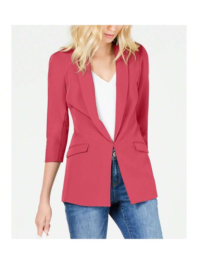inc international concepts menswear blazer in red