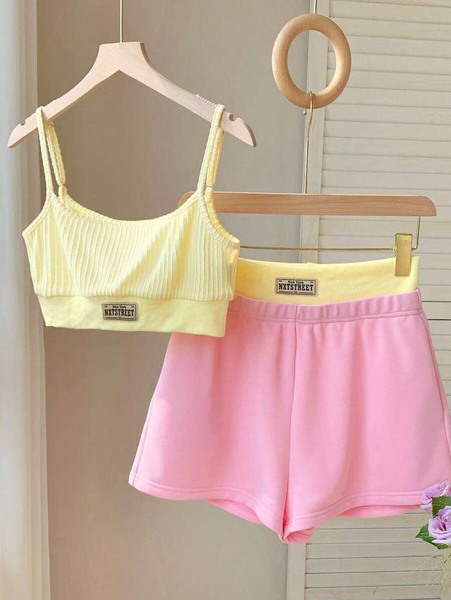 pink casual everyday gym shorts