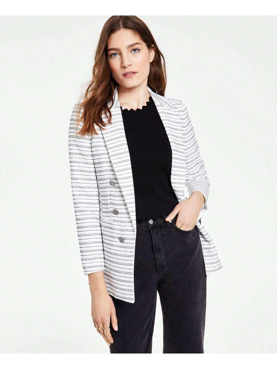bar iii striped boyfriend blazer
