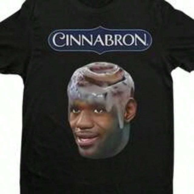 comedy funny cinnamon head graphic black streetwear t-shirt