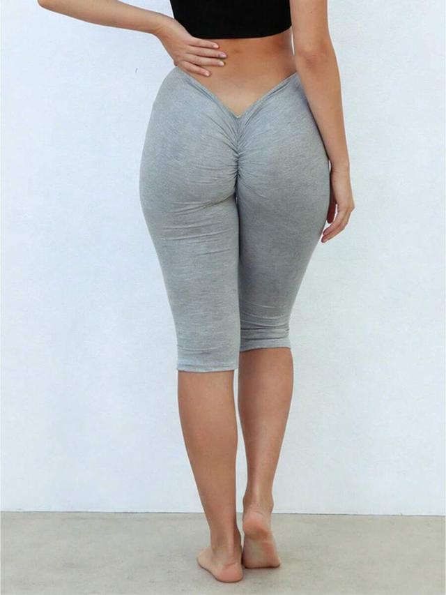 women's high waisted soft black yoga pants