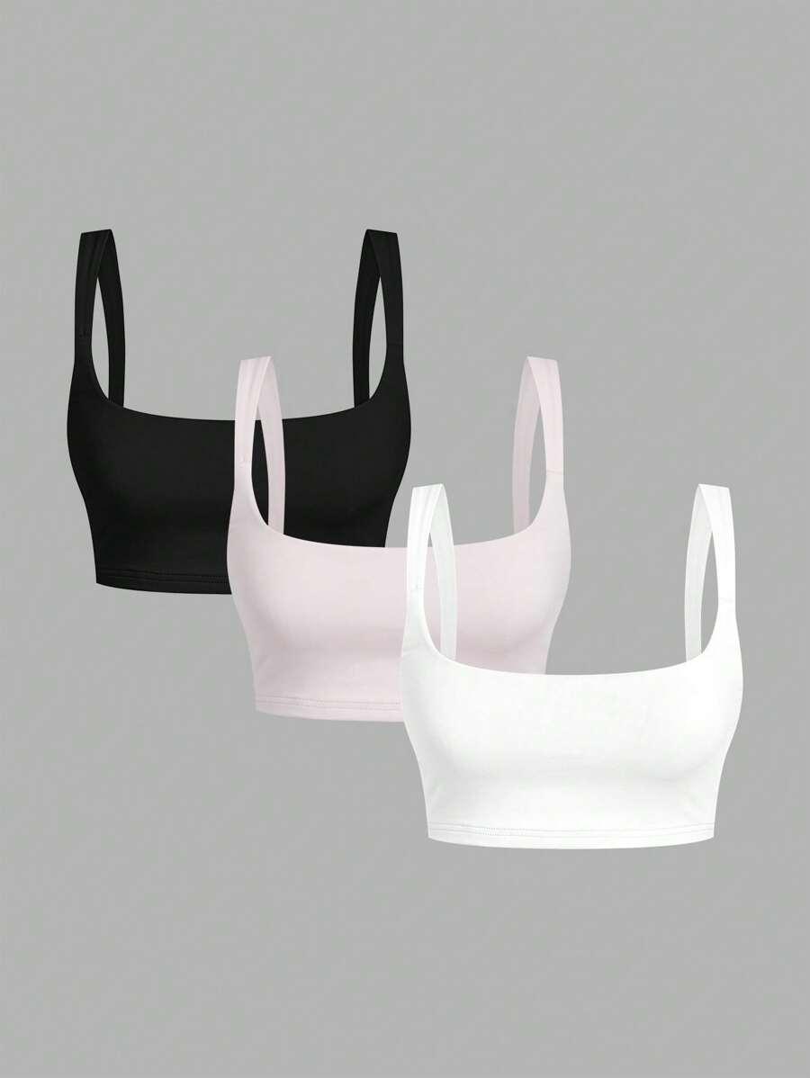 white camisole cropped tank top